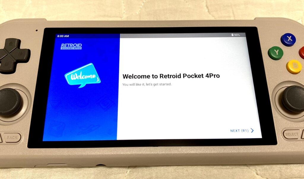 RetroidPocket4pro - setting