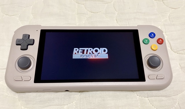 RetroidPocket4pro-poweron