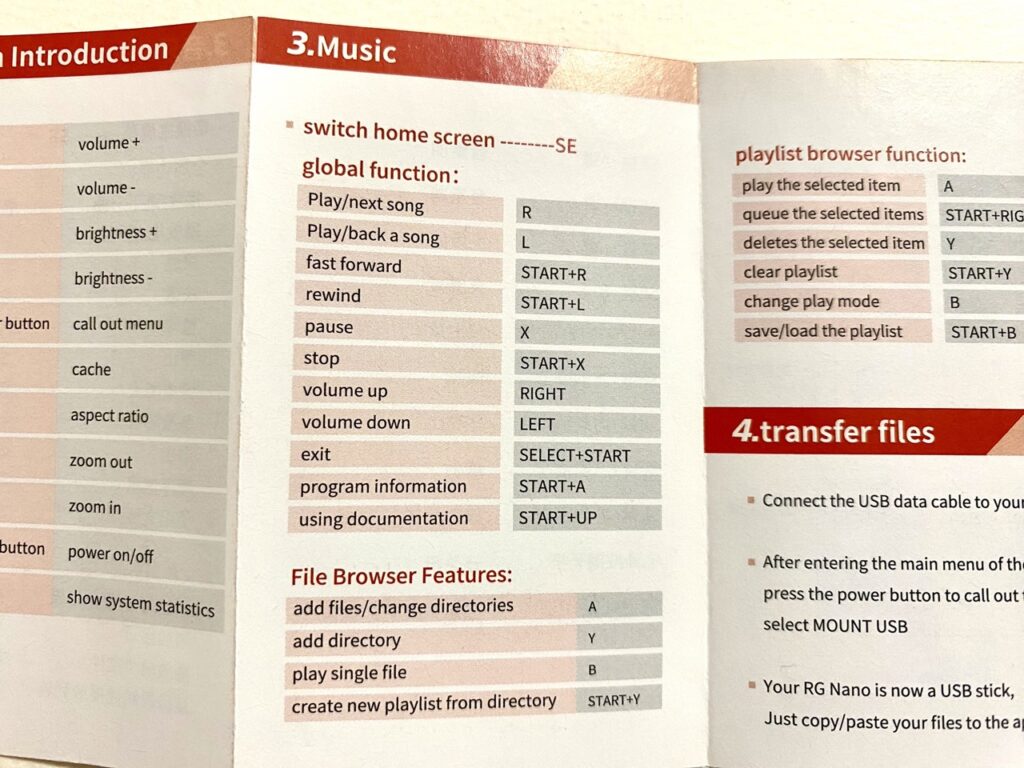 RG Nano manual