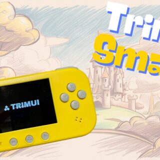 おもちゃみたいな見た目が可愛いゲーム機「Trimui Smart」のご