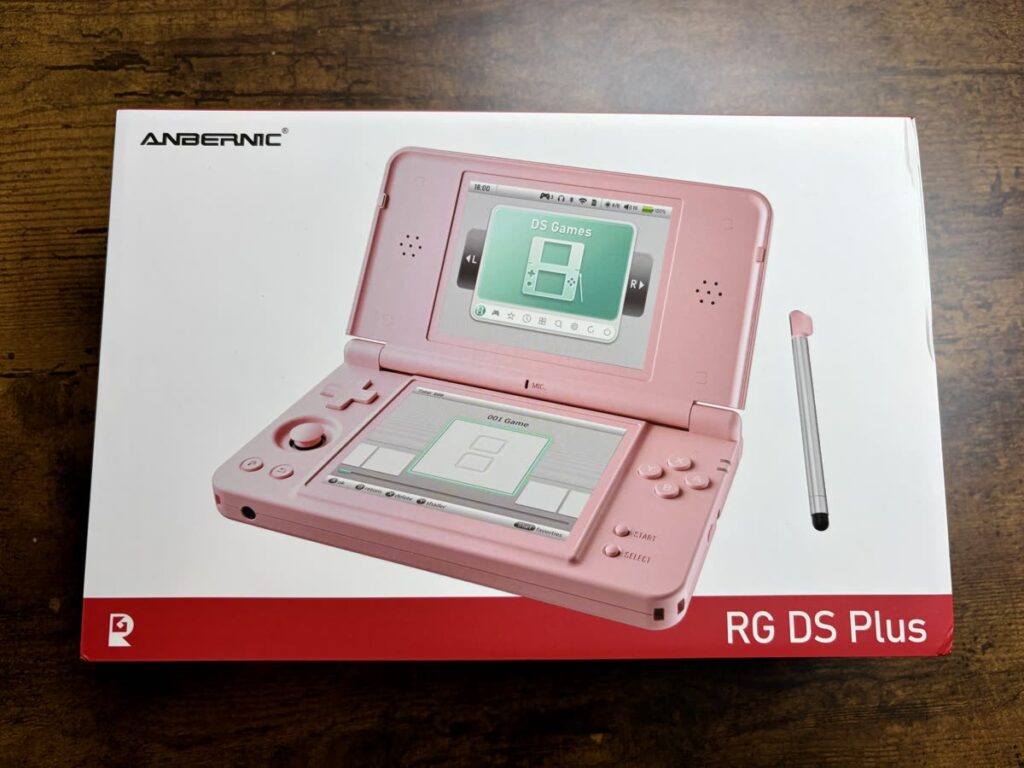 ANBERNIC RG DS Plusの外箱